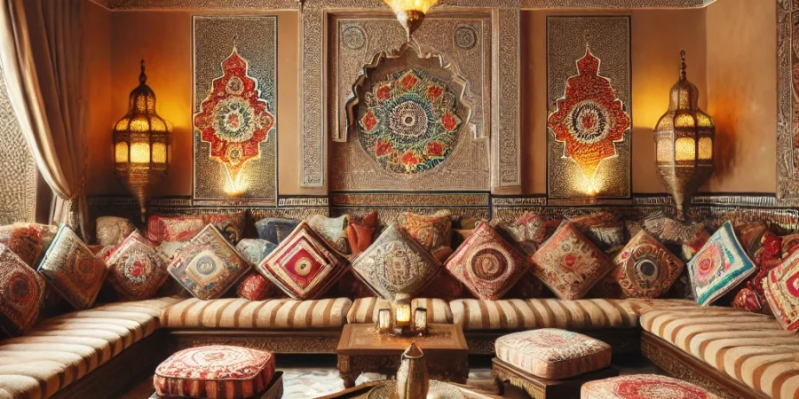 Un guide complet pour concevoir un salon marocain moderne