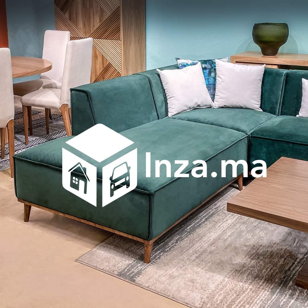 صالون مغربي مونوبلوك مودرن نوع الخشب لواط