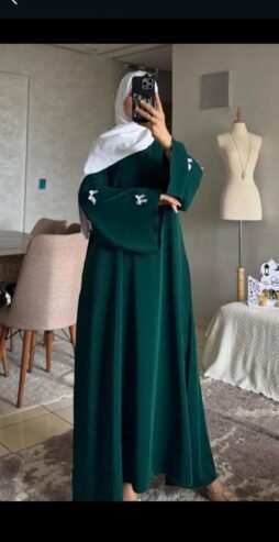 عباية فضفاضة توب كريب