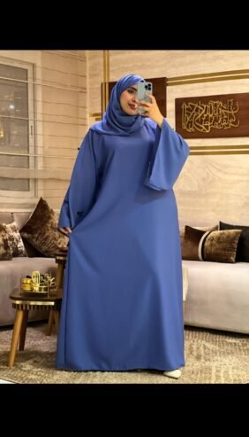 عباية فضفاضة توب كريب