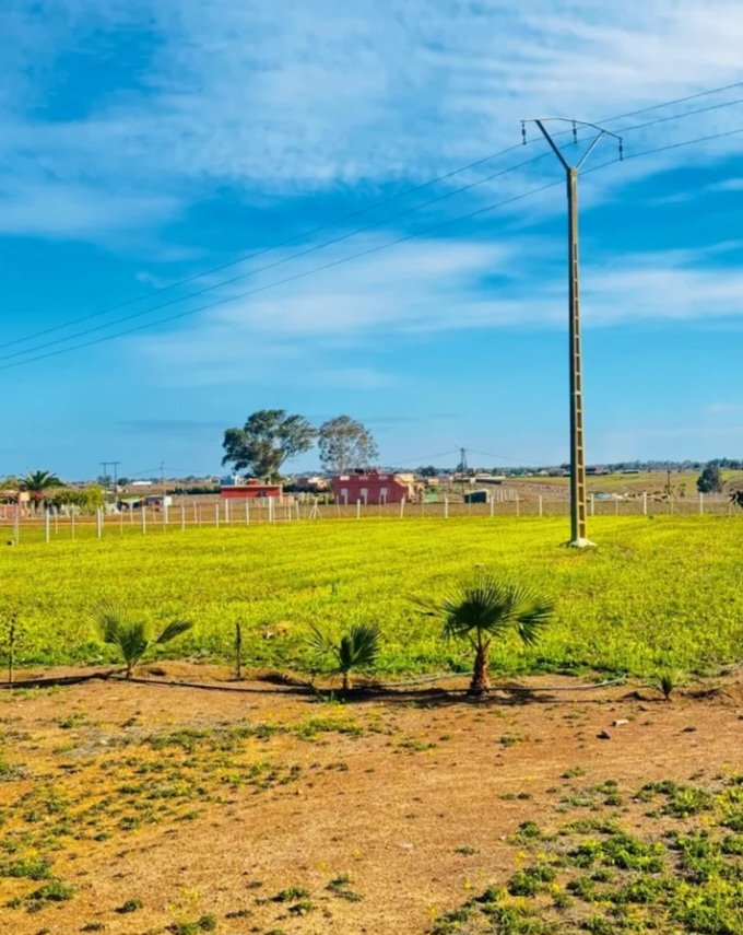 أرض فلاحية للبيع+منزل