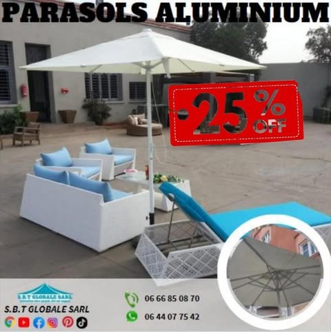 parasole aluminium