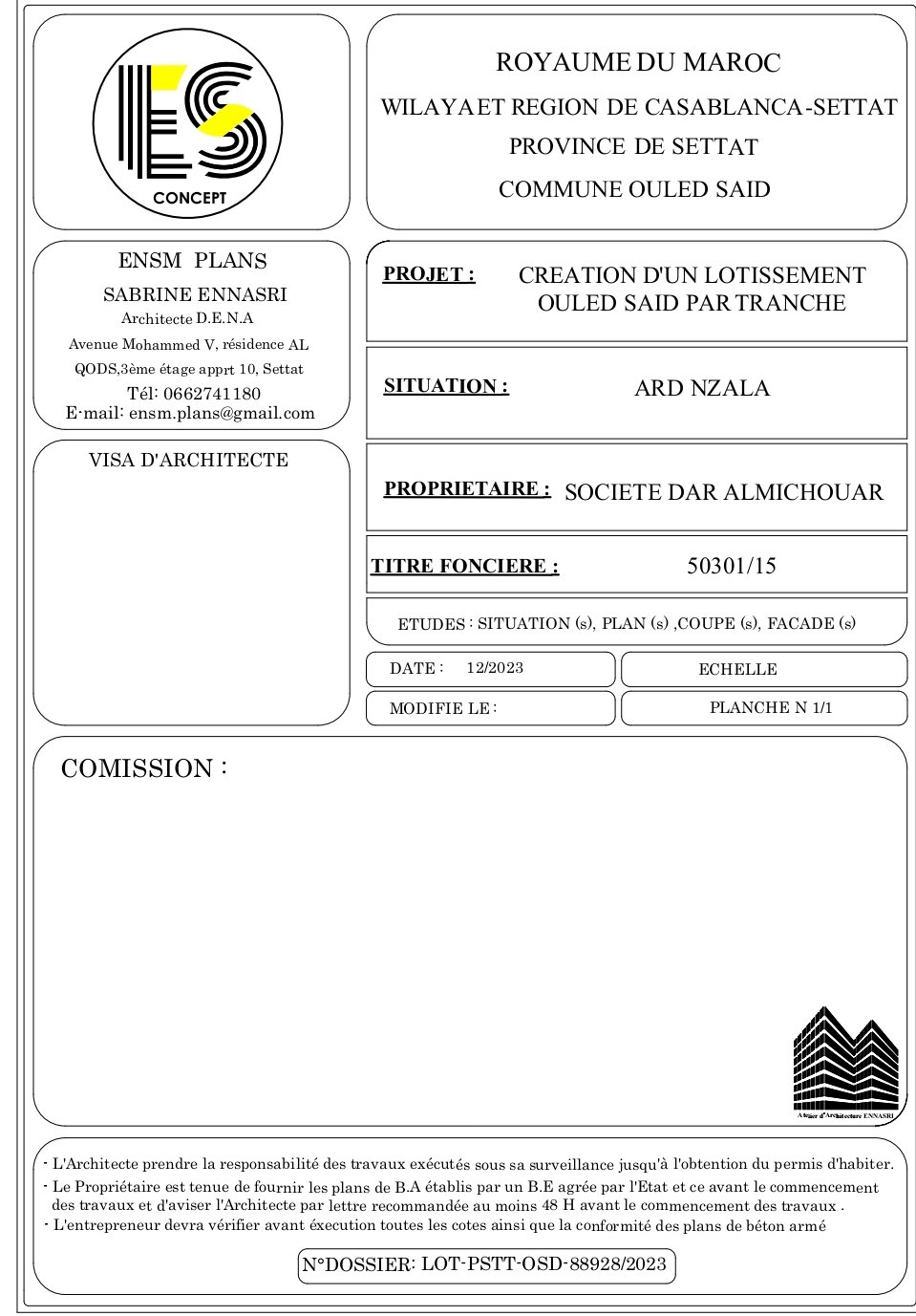 بقع للبيع بتجزئة اولاد سعيد