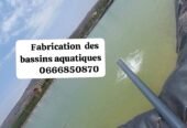 تجهيز الأحواض المائية