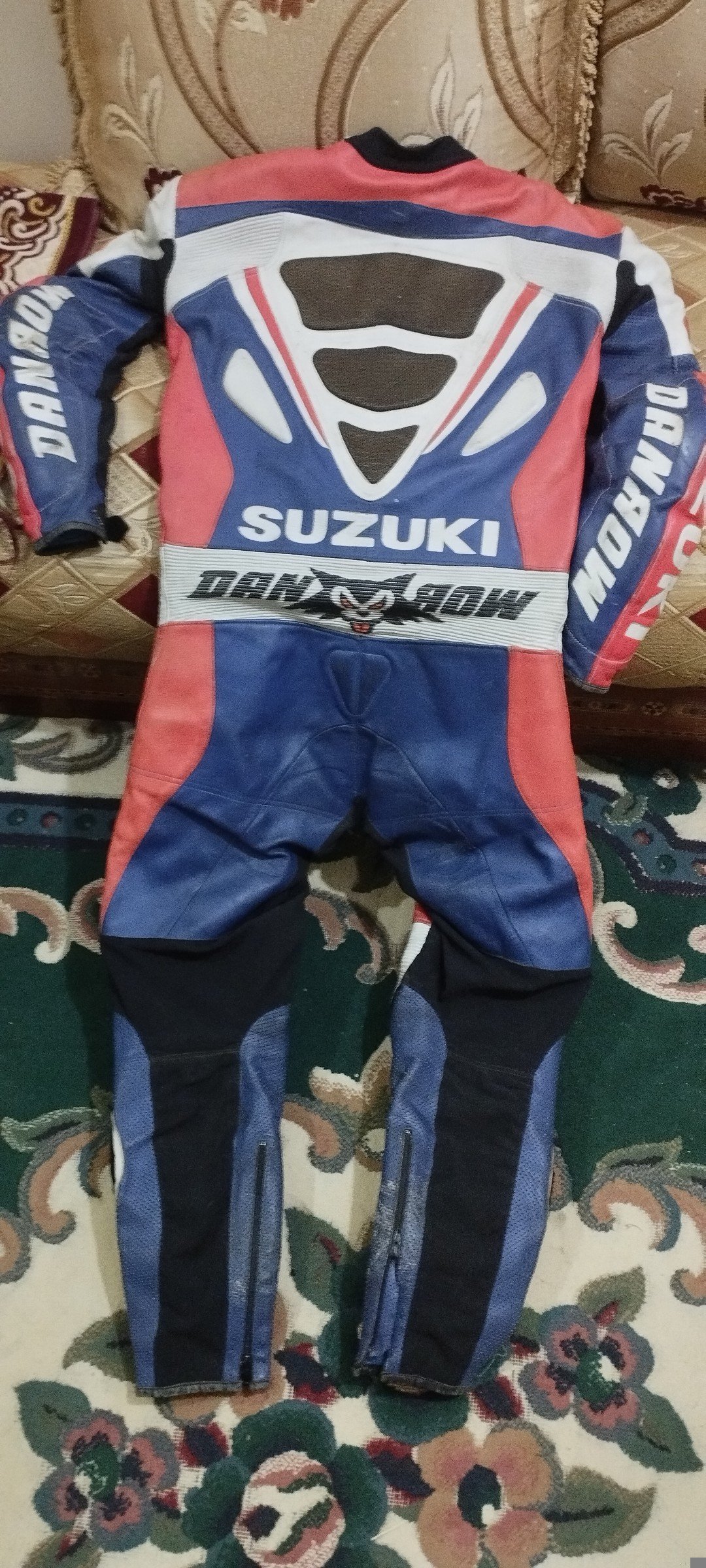 Jaket moto complet suzuki taille s