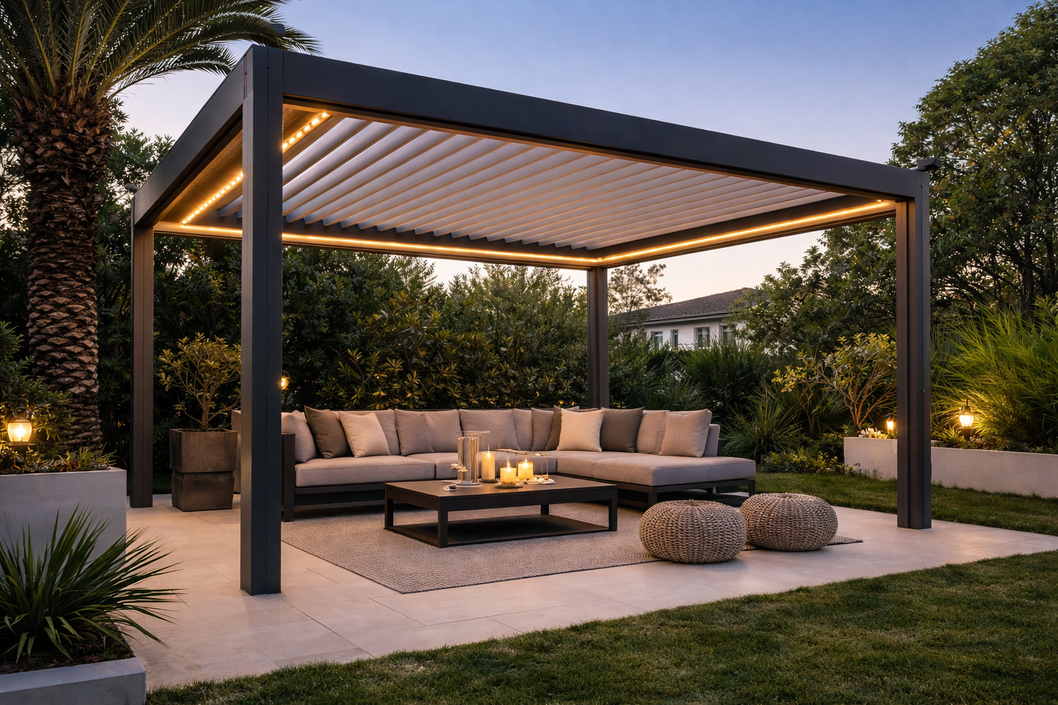 استمتع بالظل والراحة مع بيرغولا بيوكليميك