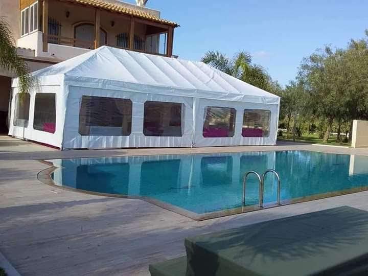 خيمة Dalot – الحل الذكي للتغطية الخارجية