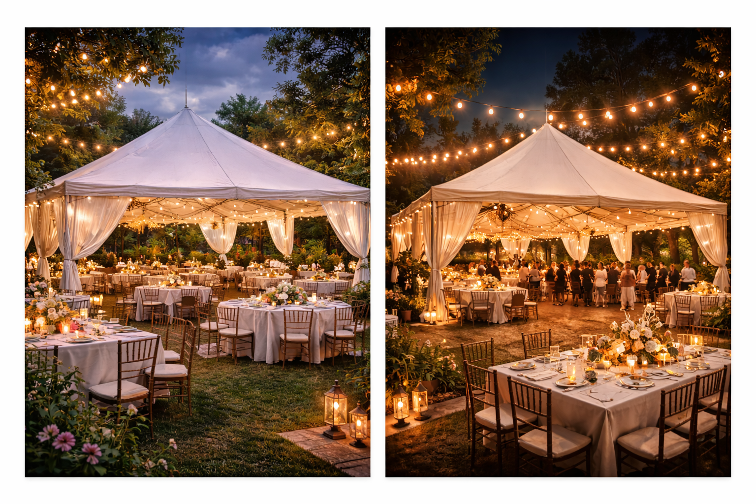 خيام الأعراس والحفلات بذوق راقي وجودة عالية