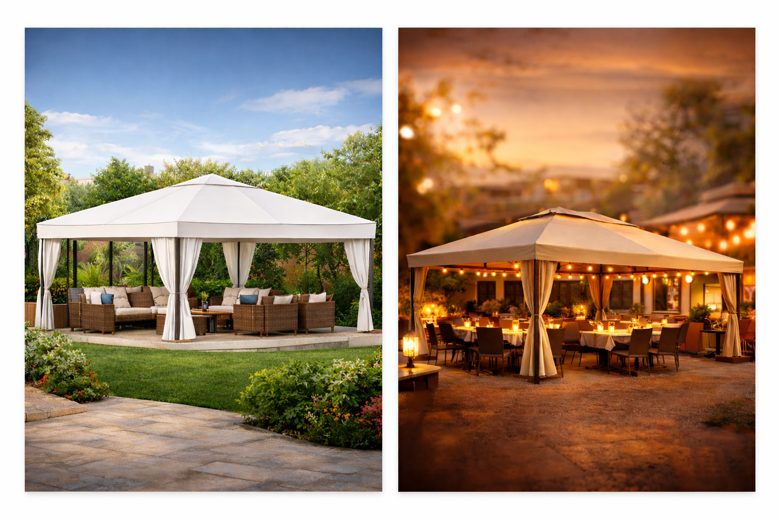 خيام الأعراس والحفلات بذوق راقي وجودة عالية