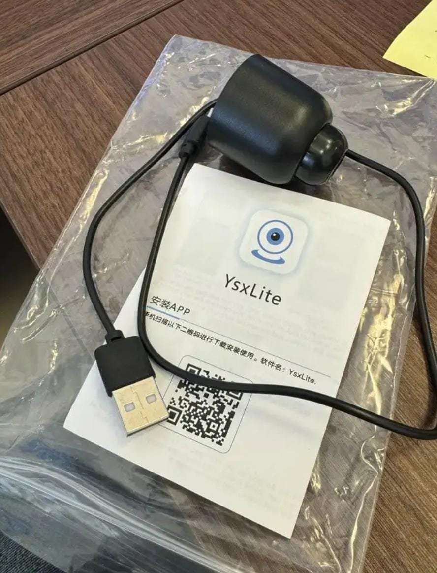 كاميرة مخفية و صغيرة الحجم وبمواصفات عالية