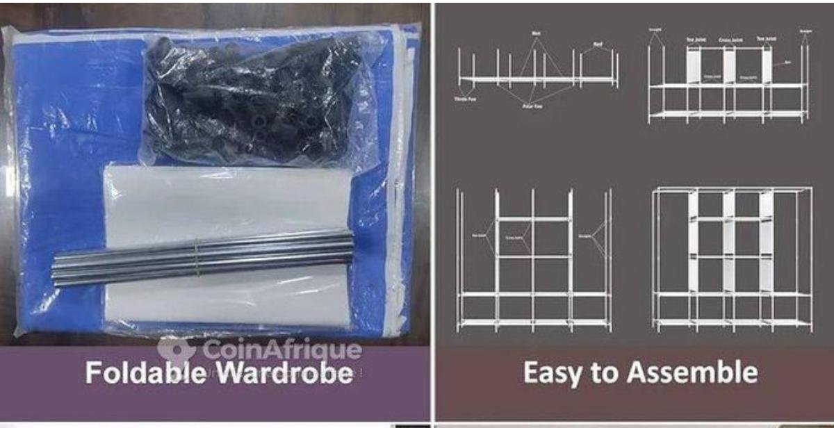 خزانة ملابس كبيرة