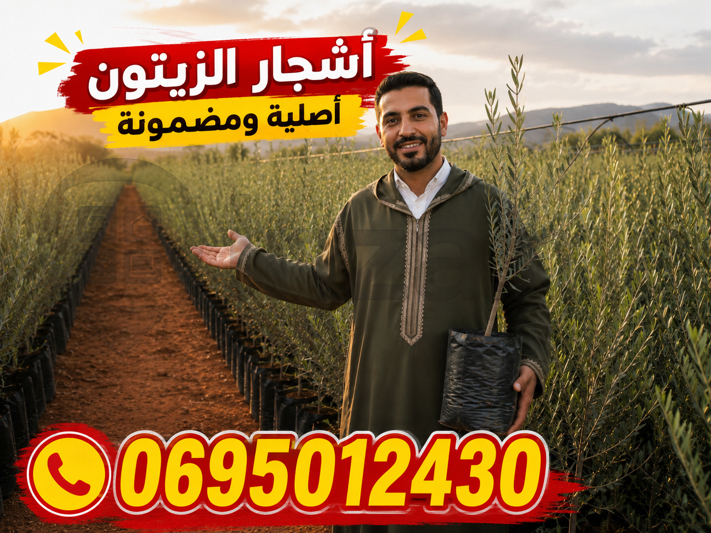 اشجار الزيتون